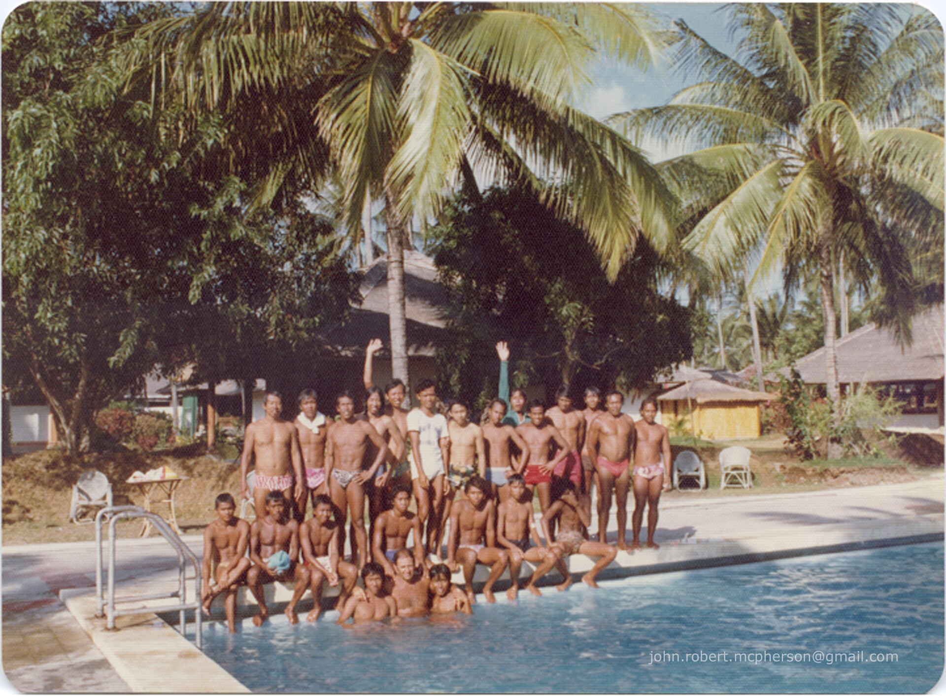 Bali beach club pool