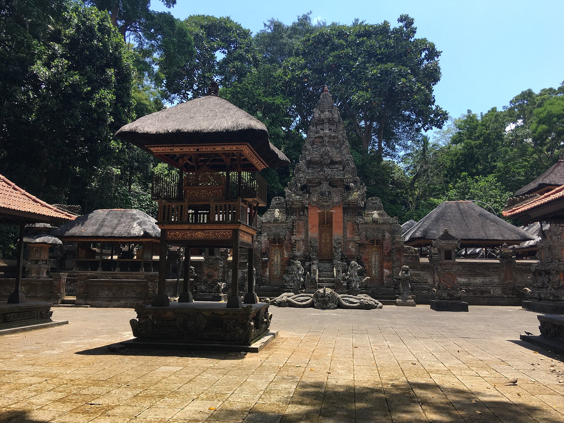 Ubud monkey forest temple