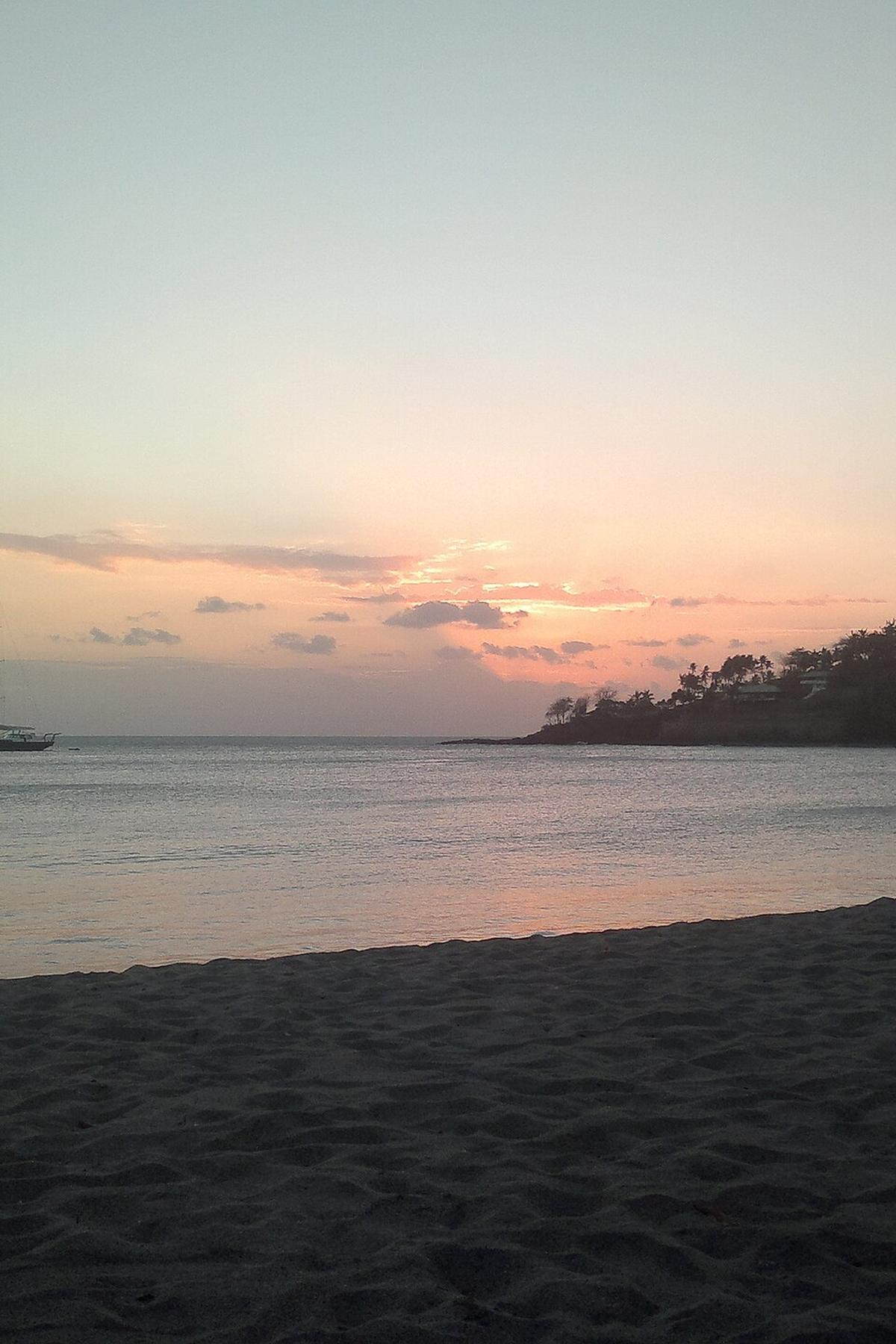 Senggigi beach Lombok sunset