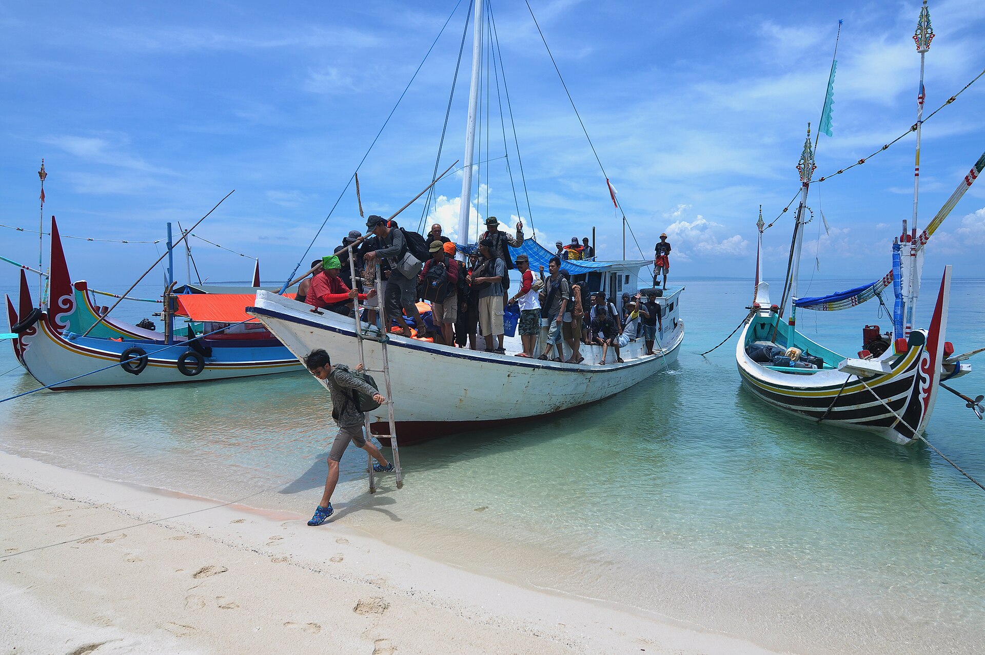 Indonesian boat inter-island